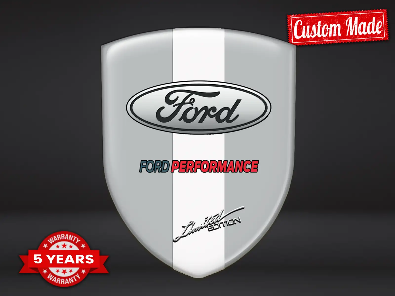Ford Emblemi Auto Personalizzati Design Max Chic Pro Durevoli